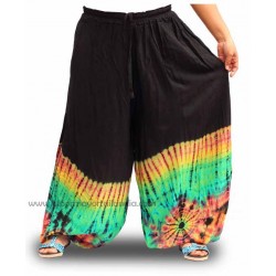 Pantalones bombachos mujer talla grande