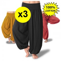 Lote de 3 Pantalones Bombachos